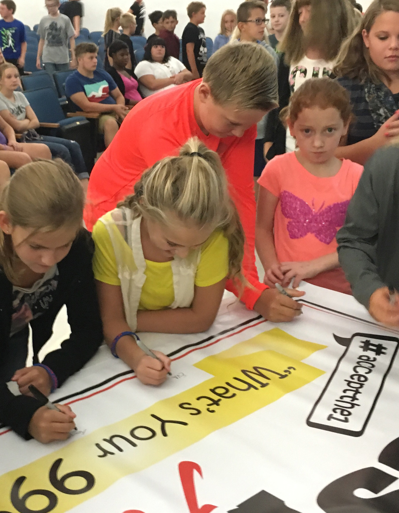 Thousand Island students act with respect always